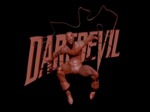 daredevil 3Dプリントモデル