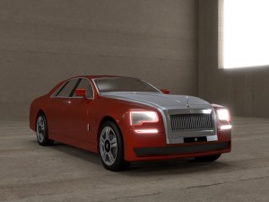 rolls royce ghost 3D 모델