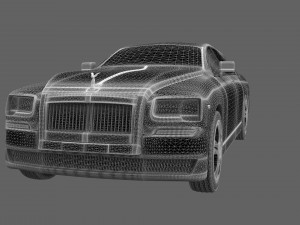 rolls royce ghost 3D Model