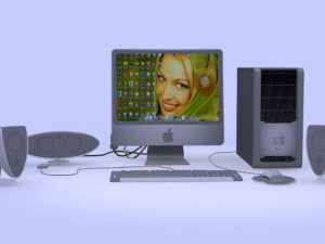 personal computer mac 3D मॉडल