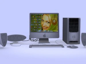 personal computer mac 3D Model