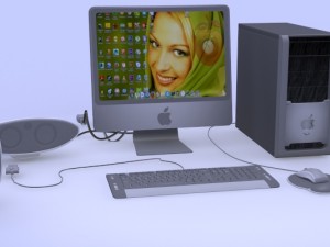 personal computer mac 3D Model
