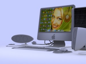 personal computer mac 3D Model