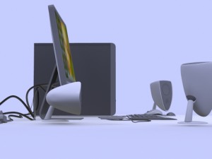 personal computer mac 3D Model