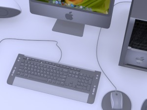 personal computer mac 3D Model