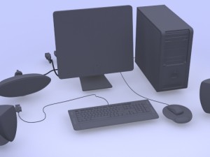 personal computer mac 3D Model