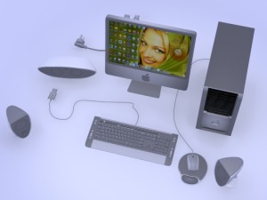 personal computer mac 3D Model