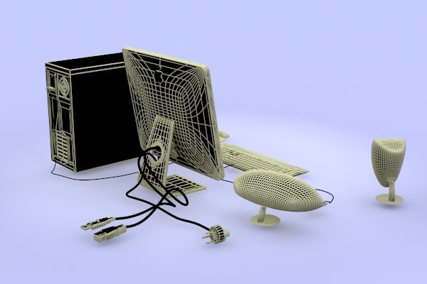personal computer mac 3D Model in Computer 3DExport