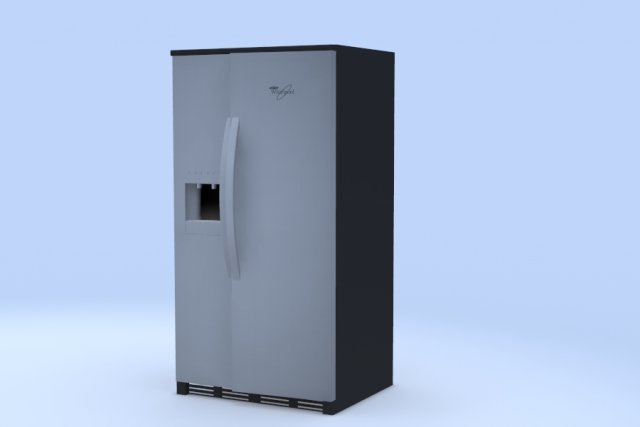 refrigerator iv Modelo 3D .c4d .max .obj .3ds .fbx .stl .blend 
