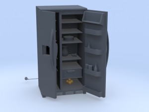 refrigerator iv Modelo 3D