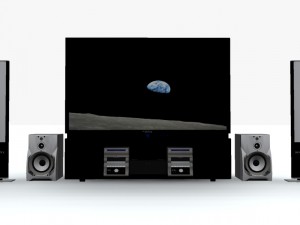 home theater system ii 3D मॉडल
