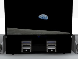 home theater system ii 3D 模型