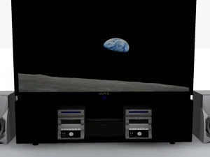 home theater system ii 3D Model