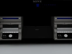 home theater system ii 3D Model