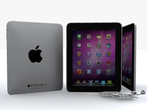 ipad mini ii 3D मॉडल