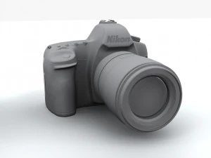 c&acirc;mera digital nikon d400 Modelo 3D