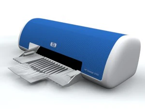 hp deskjet 3745 printer 3D Model