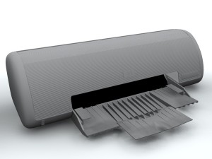 hp deskjet 3745 printer 3D 模型