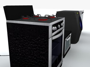 kitchen appliances coll-i 3D Model