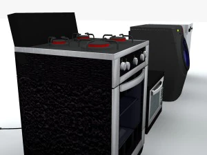 kitchen appliances coll-i 3D Model