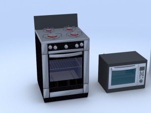 kitchen appliances coll-i 3D Model