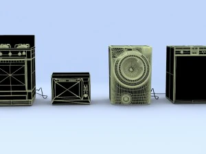 kitchen appliances coll-i 3D Model