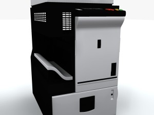 photocopier machine iv 3D मॉडल