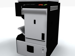 photocopier machine iv 3D Model