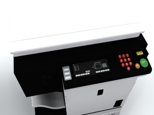 photocopier machine iv 3D Model