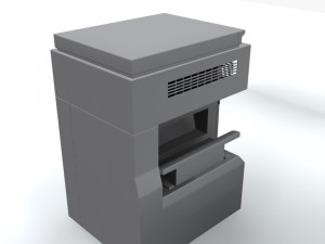 photocopier machine iv 3D Model