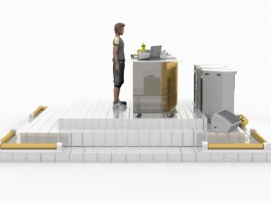 dj stage set lhsp 3D Model
