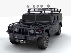 hummer h1 alpha concept 1 3D-Modell