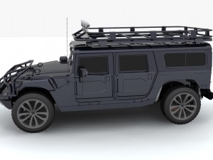 hummer h1 alpha concept 1 3D Model
