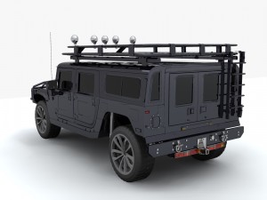 hummer h1 alpha concept 1 3D Model