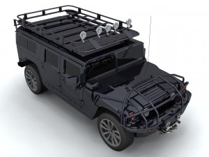 hummer h1 alpha concept 1 3D Model