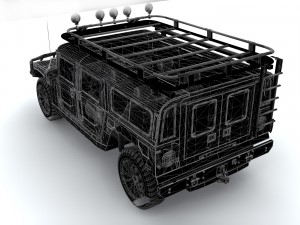 hummer h1 alpha concept 1 3D Model