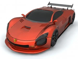 ferrari f1 concept 1 3D Model