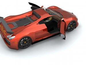 ferrari f1 concept 1 3D Model