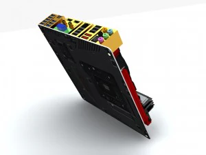 impacto nos jogos asus rog maximus viii Modelo 3D