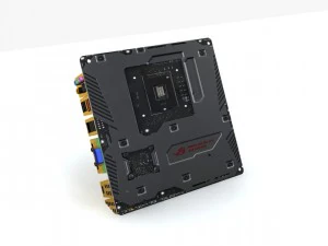 impacto nos jogos asus rog maximus viii Modelo 3D