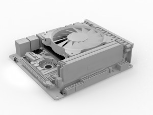 asus rog maximus viii gaming impact 3D Model