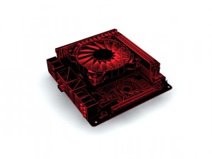 asus rog maximus viii gaming impact 3D Model