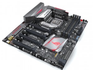 asus maximus viii extreme z170 motherboard 3D Model