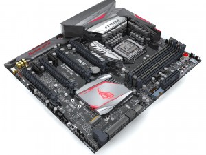 asus maximus viii extreme z170 motherboard 3D 모델