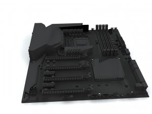 asus maximus viii extreme z170 motherboard 3D 모델
