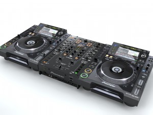 pioneer djm t1 cdj 2000 Modelo 3D