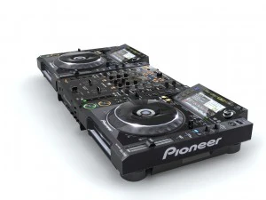 pioneer djm t1 cdj 2000 3D Model
