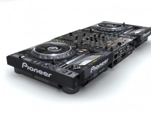 pioneer djm t1 cdj 2000 Modelo 3D