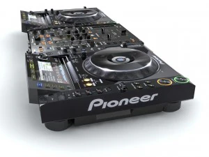 pioneer djm t1 cdj 2000 3D Model