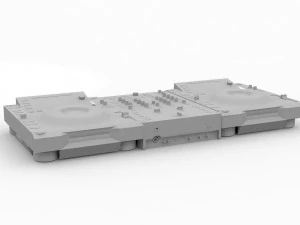 pioneer djm t1 cdj 2000 3D Model